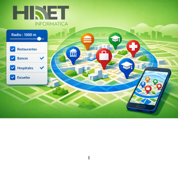 Herramienta de búsqueda por ubicación HINET HNSearch — Inteligencia geográfica para decisiones más inteligentes